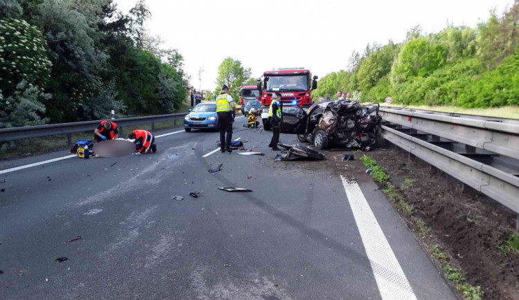 PŘEHLED: Provoz na D46 byl po sérii nehod obnoven