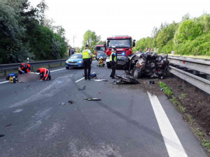 PŘEHLED: Provoz na D46 byl po sérii nehod obnoven