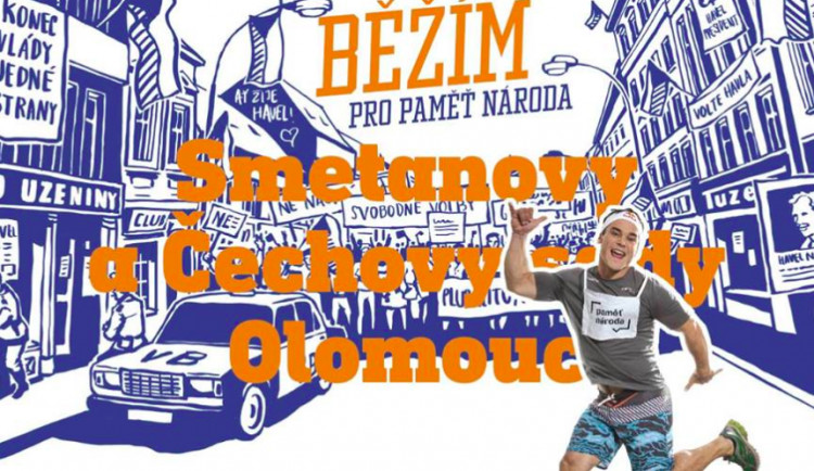 V olomouckých parcích závodníci poběží Běh Pro paměť národa