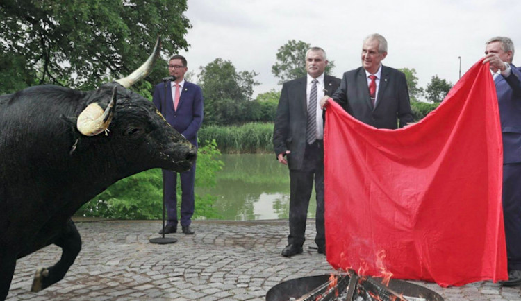 FOTO: Internetové vtípky na prezidentovo veřejné pálení trenýrek