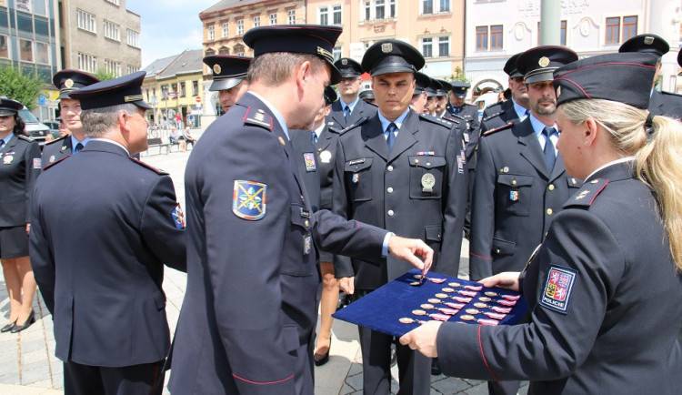 FOTO: Nejlepší policisté byli oceněni na Dni Policie České republiky