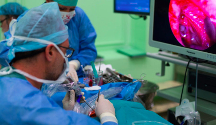 Téměř bez bolesti. Ve fakultní nemocnici provádějí miniinvazivní ušní operace jako jediní ve střední Evropě