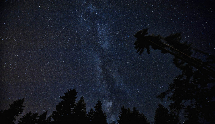V noci z dneška na pondělí bude vidět na obloze roj Perseidů
