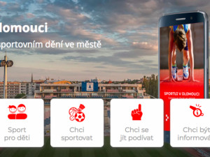 Město Olomouc představilo nový web a aplikaci Sportuj v Olomouci