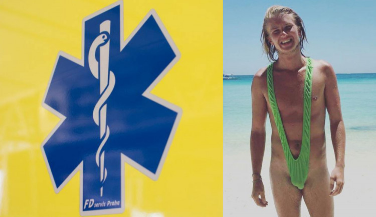 V Olomouci pobíhal zmatený muž v Boratových plavkách. Nevěděl, jak se jmenuje