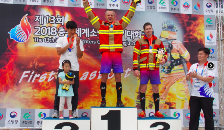 Olomoučtí hasiči uspěli na Světových hasičských hrách v Jižní Koreji, přivezli pět medailí