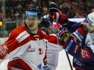 FOTOGALERIE: Mora byla Kometě rovnocenným soupeřem, padla s ní až v nájezdech