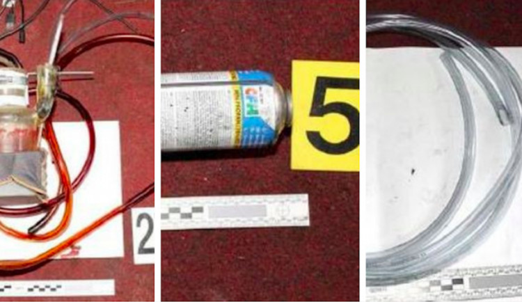 Muž z Olomoucka vyráběl pervitin v garáži, prozradil se požárem