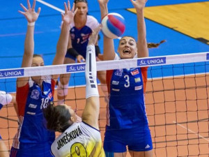Olomoucké volejbalistky jsou dál stoprocentní, Šelmy z Brna porazily 3:1
