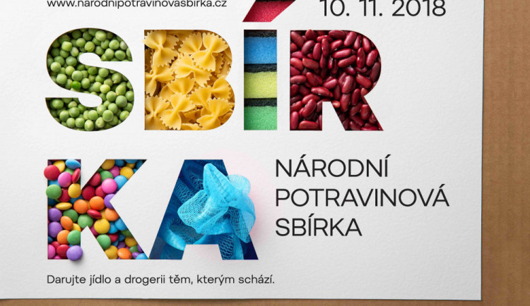 Pomozte potřebným a darujte potraviny nebo hygienické potřeby do Národní potravinové sbírky