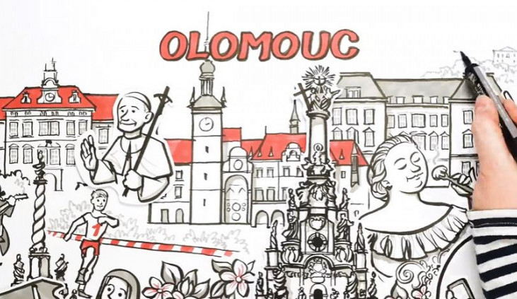 Olomouc se prezentuje krátkým kresleným klipem. Už jste ho viděli?