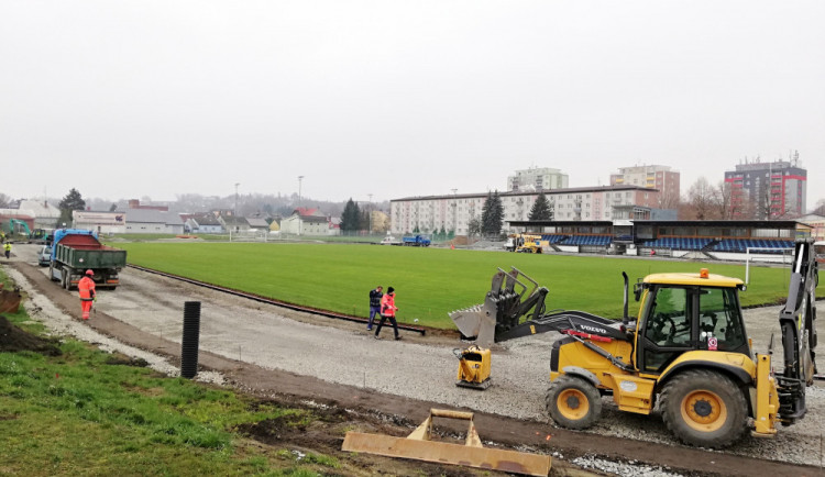 V Zábřehu probíhá rekonstrukce atletického oválu, naposledy byl modernizován v roce 1965