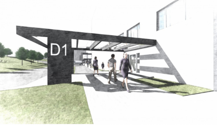 Ve Fakultní nemocnici Olomouc se rekonstruují vchody do budovy D