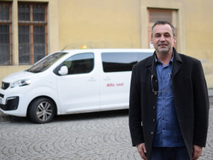 Naši řidiči jsou vstřícní k zákazníkům a dokonale znají Olomouc, říká jednatel Alfa taxi Martin Smetana