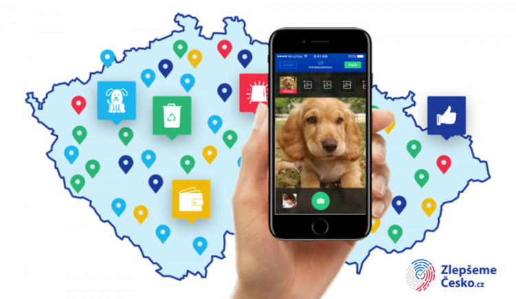 Trápí vás neposypaný chodník, nefunkční osvětlení nebo dým ze zplodin od souseda? Mobilní aplikace vám pomůže problém řešit