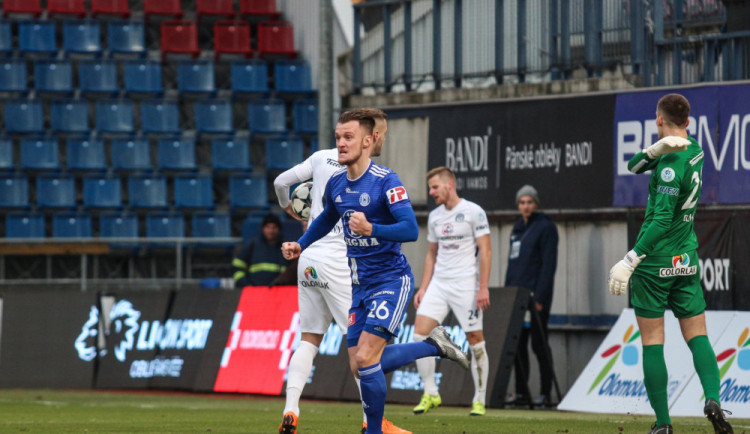 Olomouc porazila Slovácko 1:0. Gól dala Sigma po třech zápasech