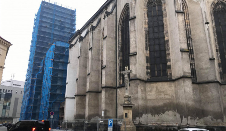 FOTO: Kostel svatého Mořice prochází rekonstrukcí za 123 milionů. Hotovo bude v roce 2021