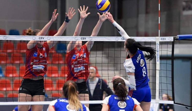 Volejbalistky Olomouce zvítězily v belgickém Beverenu 3:1. CEV Cup zahájily skvěle