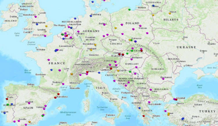 Interaktivní mapa, která vznikla na Přírodovědecké fakultě, usnadní studentům výběr univerzity v zahraničí