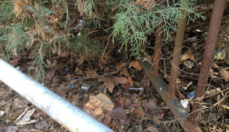 Během včerejšího dne odebrali strážníci šest kusů injekčních stříkaček v pěti ulicích