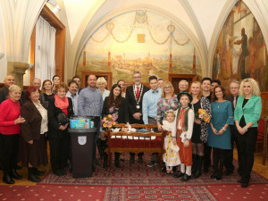 FOTO: Na radnici vítali prvního Olomoučánka letošního roku