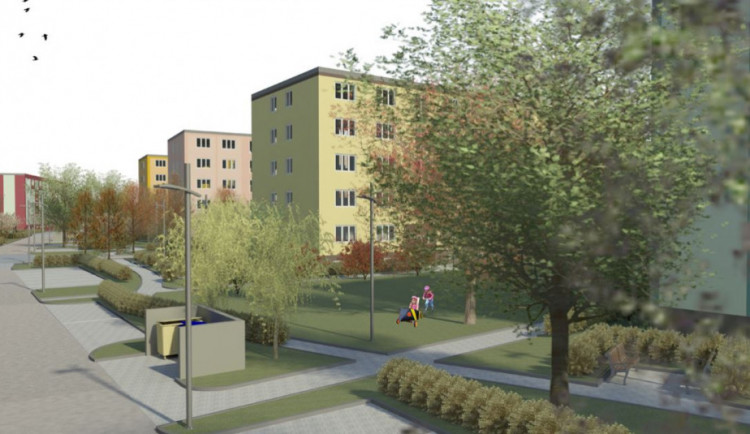 Opravy postupně uzavřou sídliště Šárka v Prostějově na půl roku