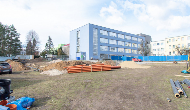 stavba Hemato-onkologické kliniky