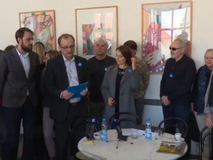 VIDEO: Zaměstnanci Muzea umění Olomouc vyzývají Antonína Staňka k rezignaci