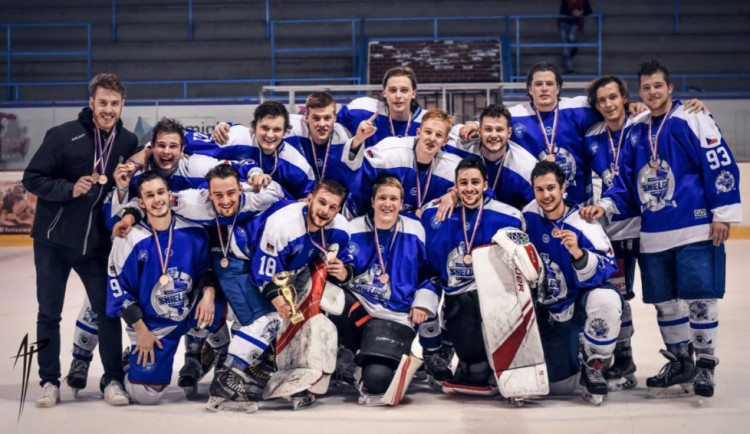 Olomoučtí univerzitní hokejisté vybojovali na Akademickém mistrovství ČR bronz