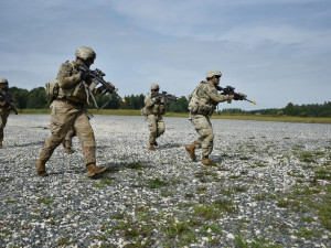 Ve vojenském prostoru Libavá vrcholí cvičení Czech Lizzard 2019