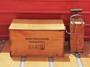 Dvě krabice trhavin z druhé světové války našel v lese hledač pokladů pomocí detektoru kovů