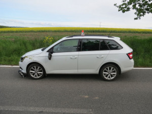 Řidičce vběhl před auto srnec, který po srážce uhynul. Letos je to na Šumpersku sedmašedesátý případ střetu se zvěří