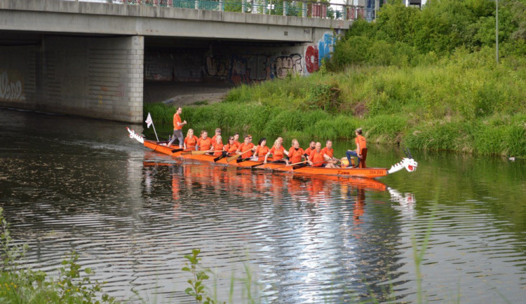 Dračí lodě v Olomouci