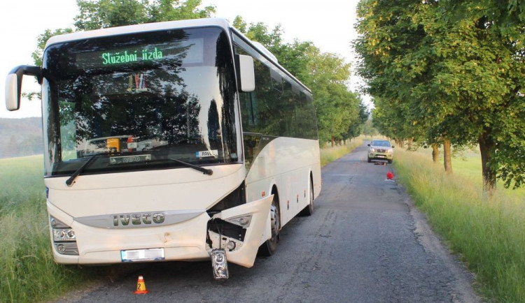 Divoké prase vběhlo do cesty autobusu. Řidičce se nepodařilo srážce zabránit a zvíře uhynulo
