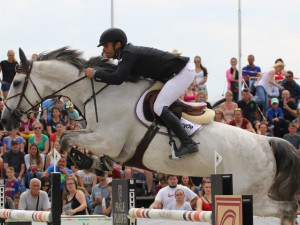 Světový pohár v Olomouci vyhrál Ital Camilli s koněm Jakko. Nejlepší Čech byl pátý