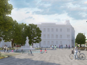 VIZUALIZACE: Zábřeh rekonstruuje náměstí. Bude na něm více stromů i parkovacích míst