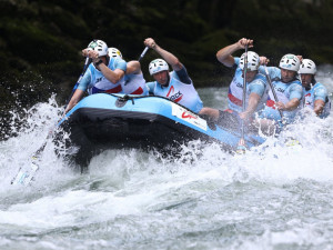 Muži a ženy z Prostějova brali na evropském šampionátu v raftingu stříbro, tým Masters vybojoval titul