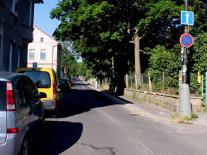 Tyršova ulice v Jeseníku se příští rok dočká rekonstrukce