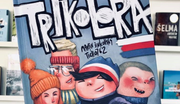 Olomoucký autor Martin Šinkovský vytvořil komiks Trikolora o sametové revoluci očima dětí