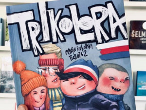Olomoucký autor Martin Šinkovský vytvořil komiks Trikolora o sametové revoluci očima dětí