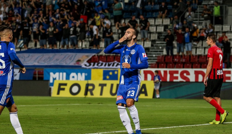 FOTOGALERIE: Sigma si doma poradila s Opavou, góly padaly v druhé půli