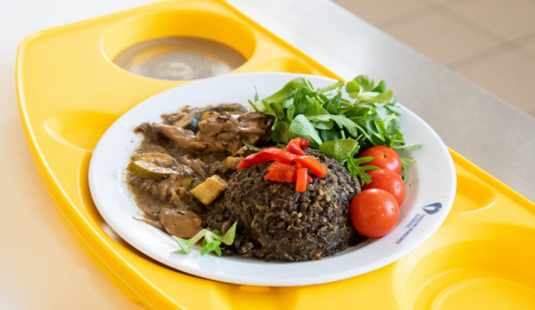 FOTO: Hospitalizovaní pacienti si v olomoucké nemocnici mohou vybrat ze tří obědových menu