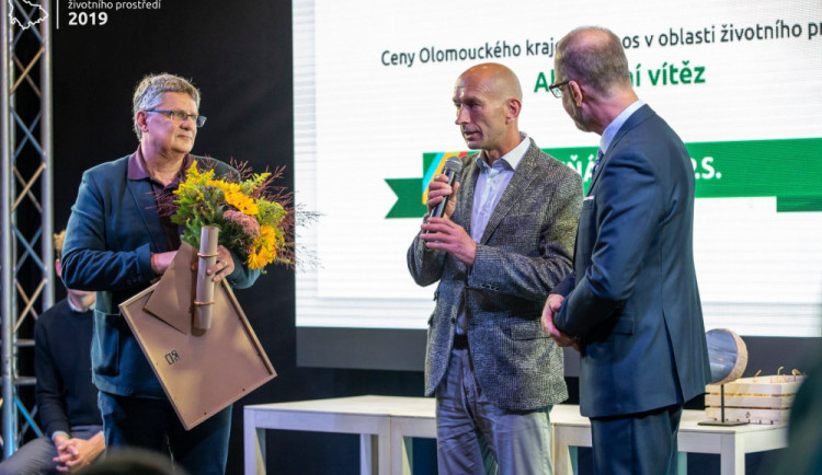 FOTO: Letošní Ceny Olomouckého kraje za přínos v oblasti životního prostředí ovládl Sluňákov