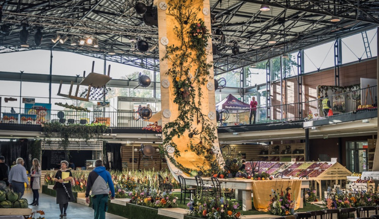 FOTO/ANKETA: Začala podzimní Flora. Jak se vám líbí letošní hlavní expozice?