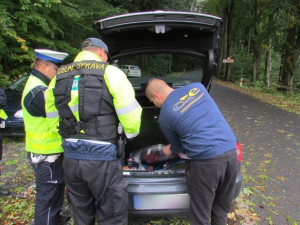 FOTO: Policie kontrolovala všechny hraniční přechody na Jesenicku. Zjistila přes dvacet prohřešků