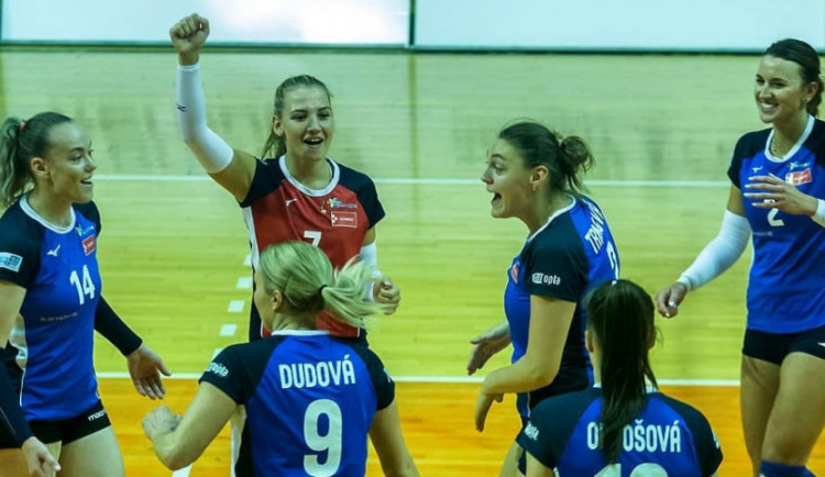 Olomoucké volejbalistky smetly Frýdek-Místek 3:0. Hotovo bylo za hodinu