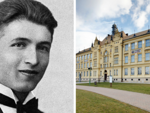 Litovelské gymnázium připomíná život Jana Opletala, který byl smrtelně zraněn při protinacistické demonstraci