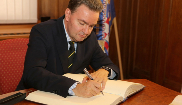 Olomouc navštívil vnuk posledního českého krále. Chválil krásu města