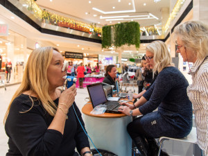 Lékaři v Šantovce vyšetřovali lidem plíce. Přes třicet zájemců je nemělo v pořádku