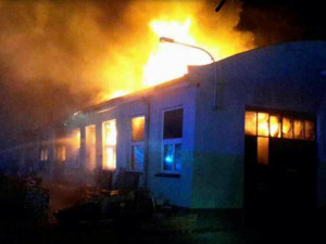 Vyšetřování požáru haly v Přerově je odloženo, nešlo o trestný čin